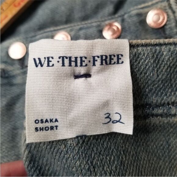 Free People Blue Jean Osaka Shorts - Picture 7 of 10